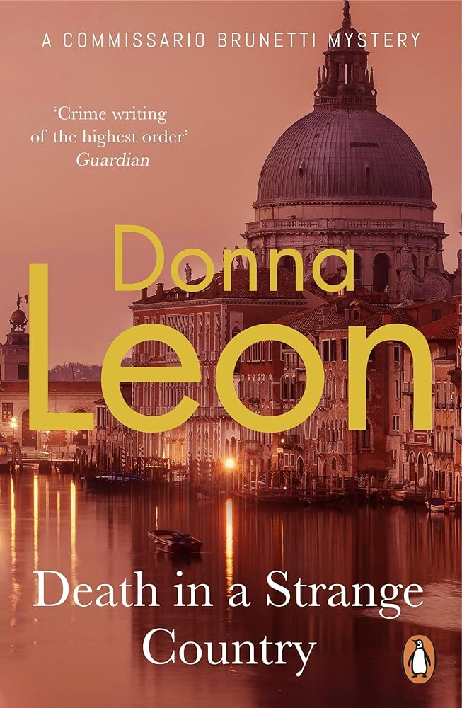 death in a strange country (Brunetti) cover image