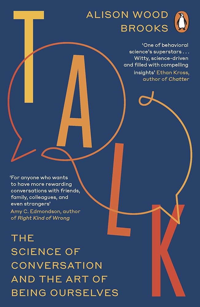 Talk: The Science of Conversation and the Art of Being Ourselves cover image