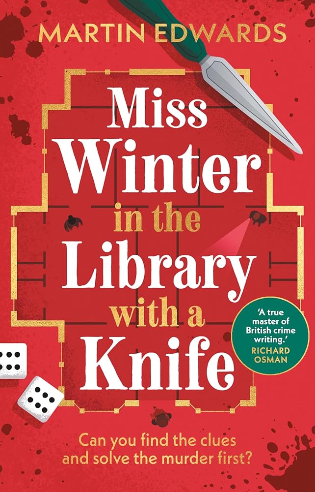Miss Winter in the Library with a Knife: a murder mystery with a delightful twist cover image