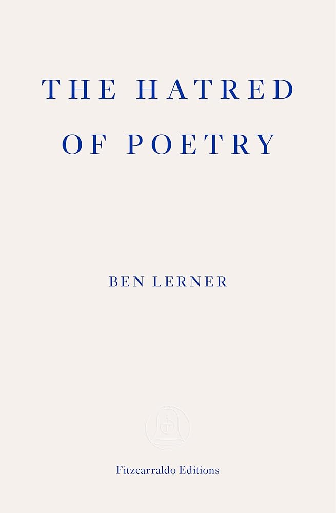 The Hatred of Poetry cover image