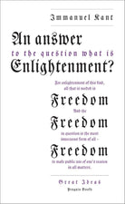 An Answer to the Question: 'What is Enlightenment?' (Penguin Great Ideas) cover image