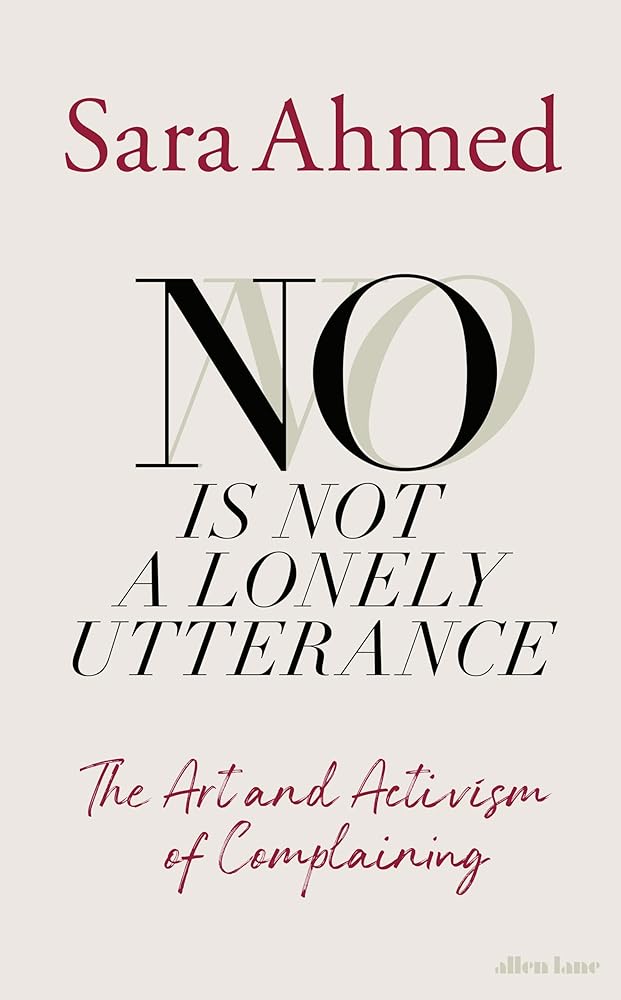 No Is Not a Lonely Utterance cover image