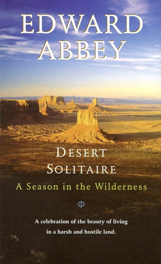 Desert Solitaire: A Season in the Wilderness cover image