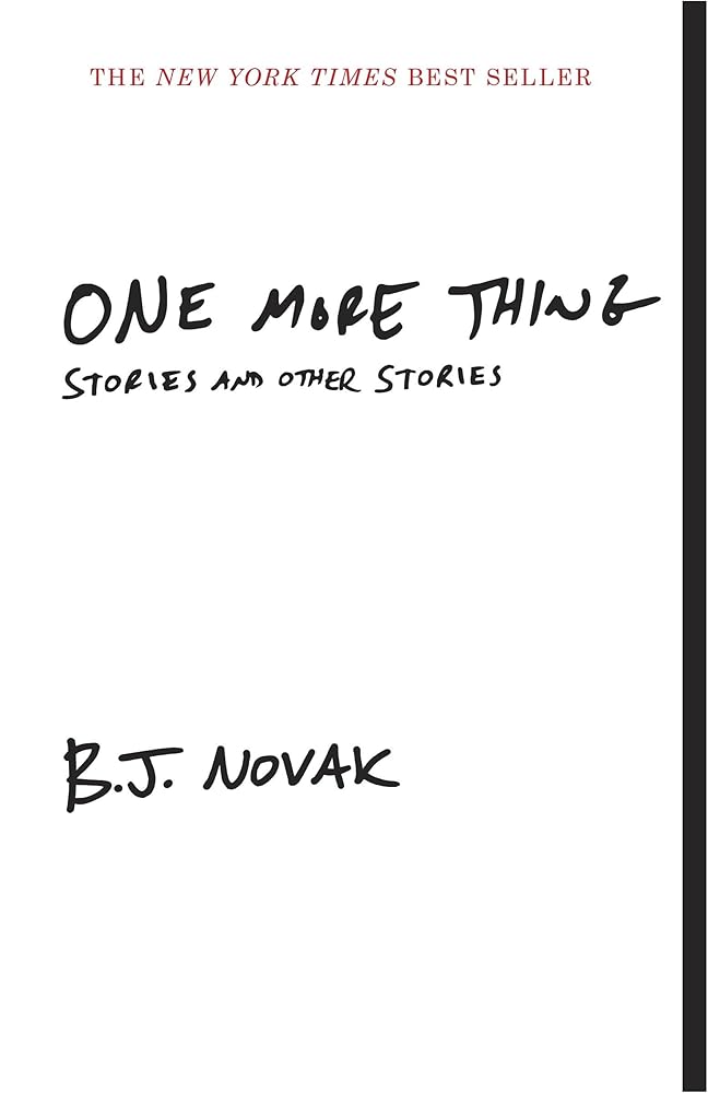 One More Thing: Stories and Other Stories (Vintage Contemporaries) cover image