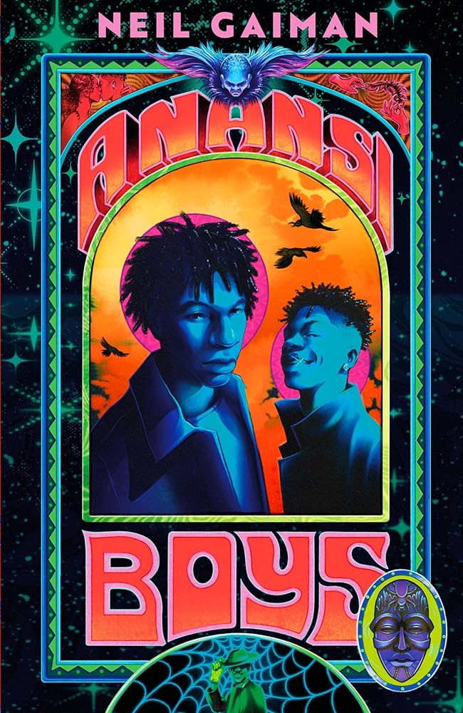 Anansi Boys: A stunning new illustrated hardback edition of the internationally bestselling novel cover image