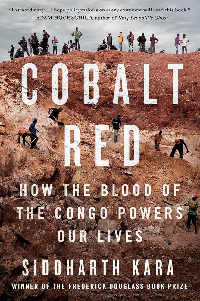 Cobalt Red: How the Blood of the Congo Powers Our Lives [paperback] Siddharth Kara [Apr 01, 2023] cover image