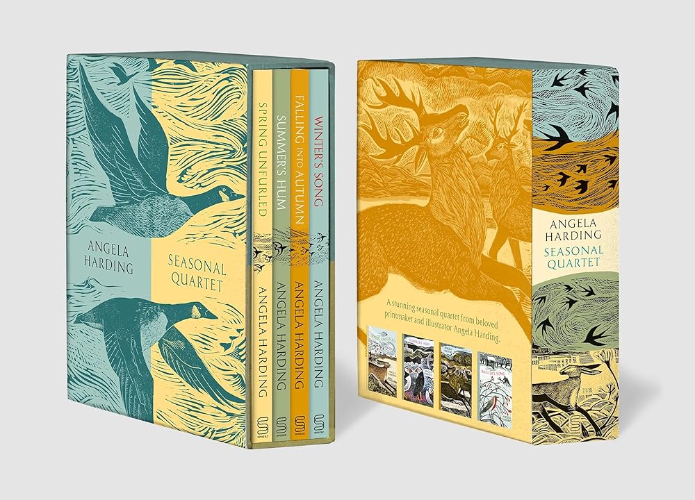 Angela Harding Seasonal Quartet Boxset: Includes Spring Unfurled, Summer’s Hum, Falling into Autumn and Winter’s Song cover image
