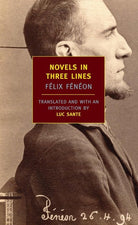 Novels in Three Lines (New York Review Books Classics) cover image