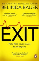 Exit: The brilliantly funny new crime novel from the Sunday Times bestselling author of SNAP cover image