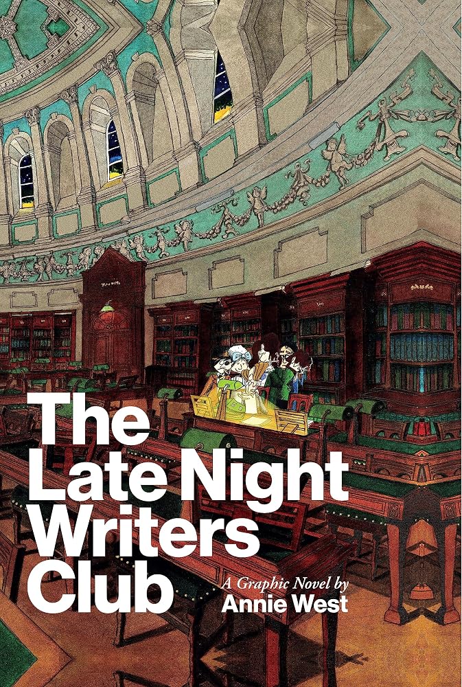 The Late Night Writers Club: A Graphic Novel cover image