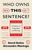Headline Who Owns This Sentence?. cover image